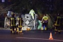 Container LKW umgestuerzt Koeln Brueck Bruecker- Dellbruecker Mauspfad P094